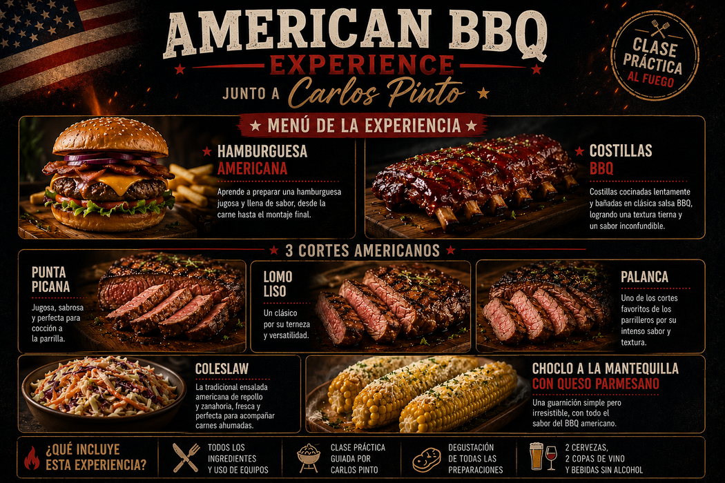 American BBQ junto a Carlos Pinto - 04 de Julio